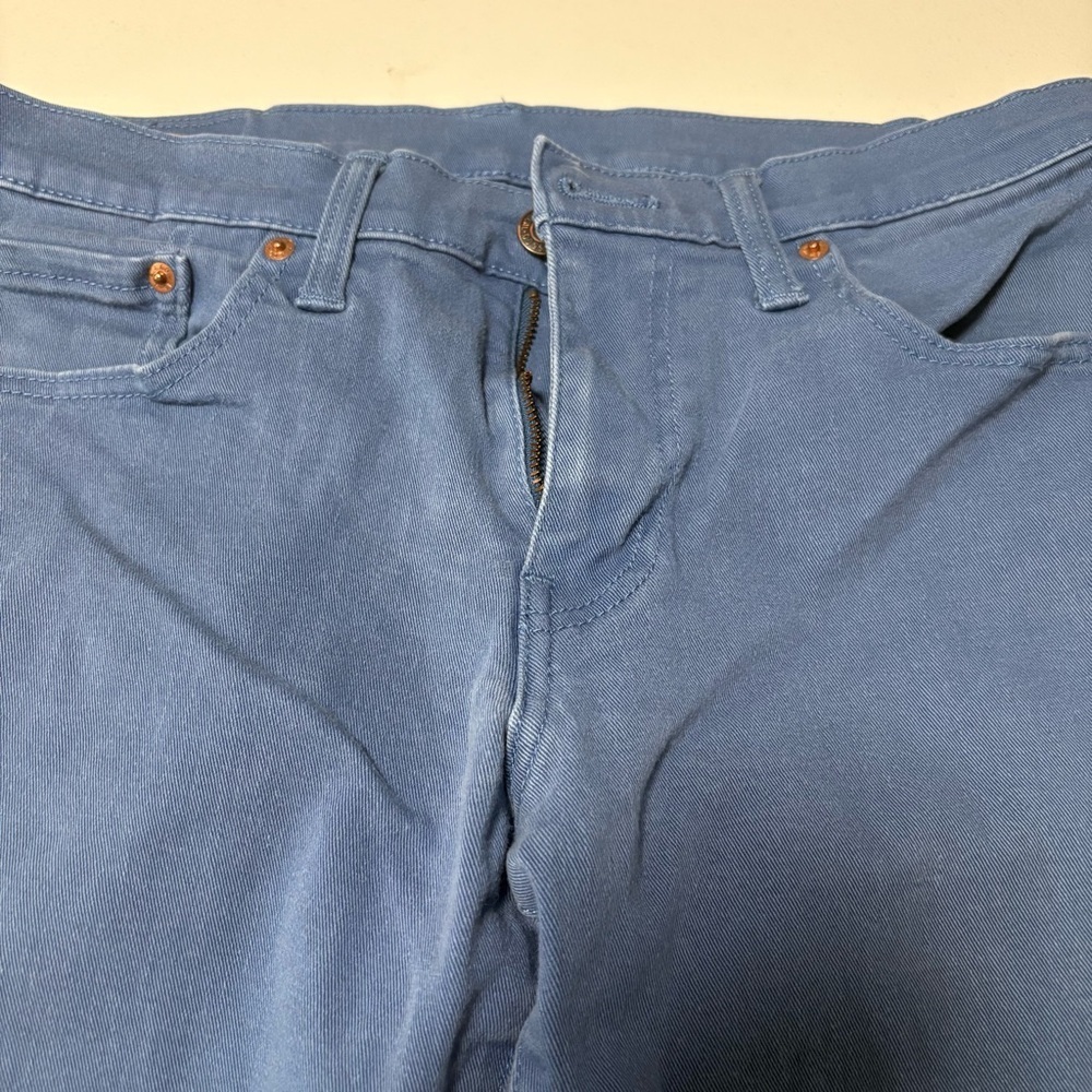 Levi's Men's Light Blue Straight Jeans - Picture 3 of 7